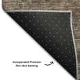 thumbnail image 5 of Addison Rugs Mayfield Premium Machine Washable Transitional Geometric Coffee Rectangle Rug, 5' x 7'6", 5 of 6