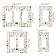 thumbnail image 2 of Yayeee Rocker Switch Wall Plate 1-Gang 4.6"x2.9" Home Decorative Outlet Cover, Beige Vegetables Pattern, 2 of 6