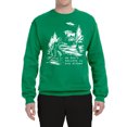 thumbnail image 2 of Wild Bobby We Don't Believe Either Bigfoot Unicorns Unisex Crewneck Sweatshirt, 2 of 6