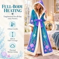thumbnail image 7 of Princess Wearable Heating Blanket, Soft Cozy Heated Robe, Colorful Multi Temperature Heated Wearable Blanket for Christmas Gift, Winter, 7 of 7