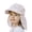 Pink, variant on Gaexia Kids Sun Hat With Neck UPF 50 Adjustable Chin Strap Beach Cap Toddler Breathable Outdoor Fisherman for Girls