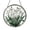 Acrylic 3.5 Inch, variant on Colorful Snowdrop Faux Stained Glass Metal Window Hanging – Garden Decor