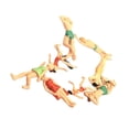 thumbnail image 1 of Figuras de personas en miniatura Perfecl 1/75 10 piezas personaje, 1 of 5