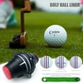 thumbnail image 2 of Liner de Balle de Golf Rotatif à 360 Degrés, Marqueur, Stylo de Positionnement pour Golf, Outils de Golf Rouges, 2 of 6