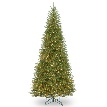 12 ft. Dunhill Fir Slim Tree with Clear Lights