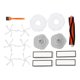 thumbnail image 1 of Kit de accesorios para robot aspirador Dreame Bot W10 W10 Pro, cepillos, filtros, soporte, mopa, peine plano blanco, 1 of 14
