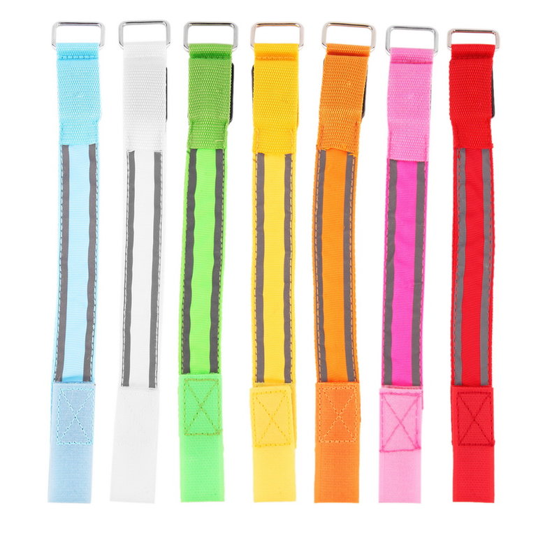 Stylish LED Arm Bands Lighting Armbands Leg Safety Bands for Cycling Skating Party Shooting 7 Colors Outdoor Sports... by