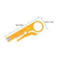 thumbnail image 6 of CTIRCHIU 6-Piece Yellow Wire Stripping and Crimping Tool Set for Network Cables and Electrical Wiring Work, 6 of 8