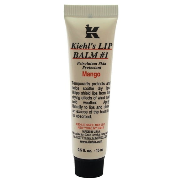 Baume à Lèvres Parfumé - 1 Mangue par Kiehls pour Homme - 0,5 oz Baume à Lèvres