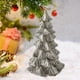 thumbnail image 1 of Figura de resina de de Navidad artificial con nieve para mesa, estatua de de Navidad para boda, día de San Valentín, repisa, cumpleaños, 125 cm x 8 cm, 1 of 8