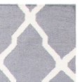thumbnail image 3 of Safavieh Dhurries Grey Contemporary Rug - 3' x 5', 3 of 5