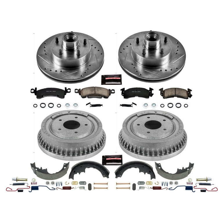 PowerStop Front and Rear Z23 Evolution Sport Brake Pad Rotor