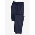 thumbnail image 5 of Woman Within Plus Size Tall 7-Day Knit Straight-Leg Pull-On Pants, 5 of 5