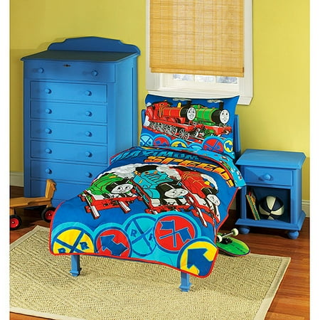 Thomas the Tank 4-Piece Toddler Bedding Set