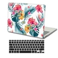 thumbnail image 5 of KSK KAISHEK Protective Case Hard Cover Compatible 2018 - 2022 Release Newest MacBook Air 13 inch with Retina Display USB Type-C Model: A1932 A2179 A2337 m1 Flowers 205 + Black Keyboard Cover, 5 of 5