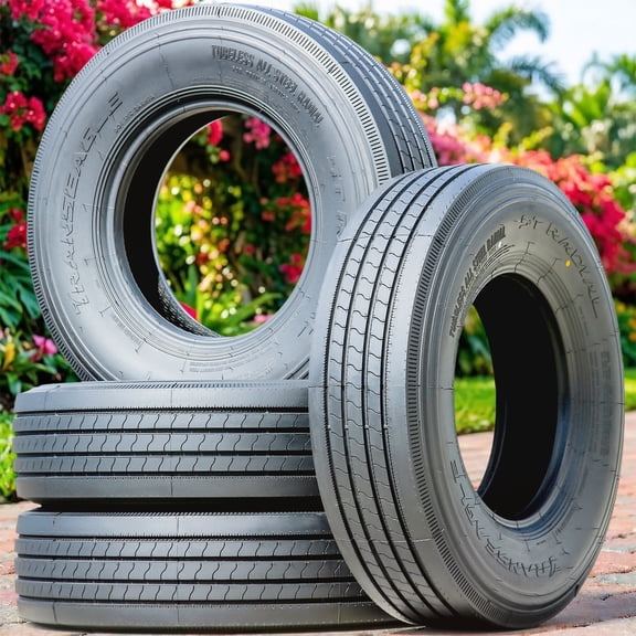 Set of 4 Transeagle ST Radial All Steel ST235/80R16 235/80R16 130/126L H 16 Ply Trailer Tires