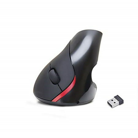 2.4GHz Cordless Vertical Ergonomic Optical Mouse, 800/1200/1600 DPI, 5 Buttons for Laptop, Desktop, PC, Macbook