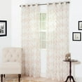thumbnail image 6 of Lavish Home Valencia Embroidered Curtain, 6 of 6