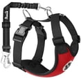 thumbnail image 1 of Arnés de cinturón de seguridad para perros SlowTon ajustable y transpirable rojo M, 1 of 8