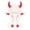 White, variant on Plush Animal Hat Fursuit Furry Cat Ears Headwear Hood Winter Warm Cap Halloween Party Costume Cosplay Accessories, Black