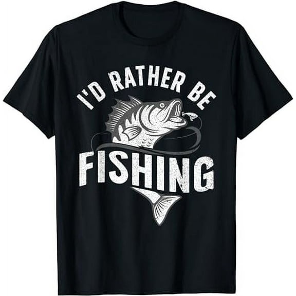 Funny Fishing Novelty Design For Men Women Kids Fish Lovers T-Shirt