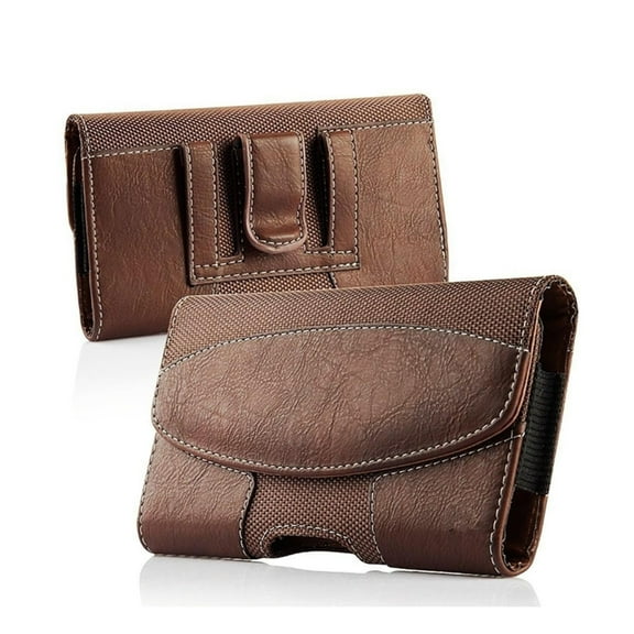 COOLHOOD Men Vintage PU Leather Waist Bag Phone Sport Belt Hip Belt Loop Wallet Carry for Case Purse
