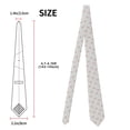 thumbnail image 2 of Fotbe Cute Pigs Corbata Clásica para Hombre con Estampado – Corbata de Seda Jacquard Tejida, para Negocios, Bodas y Eventos Formales, 2 of 7