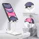 thumbnail image 4 of Soporte de escritorio para teléfono móvil, soporte ajustable para iPhone, iPad, Xiaomi, soporte universal para tableta y teléfono móvil, color negro, 4 of 5