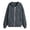 Dark Gray, variant on lnmuld Girls Solid Zip Up Hoodie Oversized Jacket Long Sleeve Casual Outerwear with Pockets Size:14-15 Years