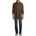 thumbnail image 2 of George Men's Long Sleeve Flannel Shirt, 2 of 6