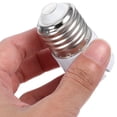 thumbnail image 4 of OUNONA 4Set Lightbulb Outlet Adapter White Cylindrical Metal For Restaurant Use, 4 of 6