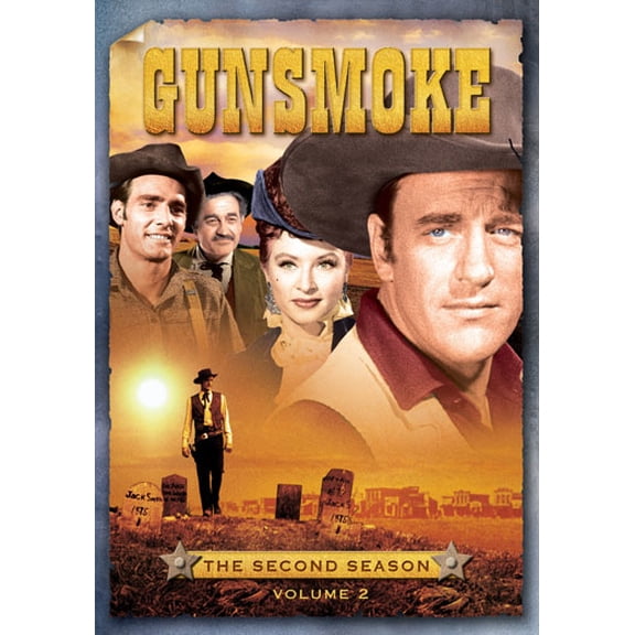 Pre-Owned Gunsmoke: The Second Season, Vol. 2 [3 Discs] (DVD 0097368535442)