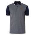 thumbnail image 5 of Trojan Pattern Polo Shirt, Blue, 5 of 5