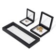 thumbnail image 4 of Homerr Packing Box Display Holder 2Pcs Jewelry Display Stand Transparent Elastic PE Film Suspension Packaging Box Household Supplies Storage, 4 of 7