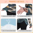 thumbnail image 4 of FORMRS Womens Long Sleeve Shirts UPF 50+ Sun Protection Quick Dry Fishing Hiking Tops, Size S-2XL, Green Mountains, 4 of 8