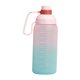 thumbnail image 5 of Botella de agua motivacional portátil reutilizable de gran capacidad de 1,8 l, jarra de hidratación a prueba de para deportes al aire libre, C Macarena Botella para beber, 5 of 8
