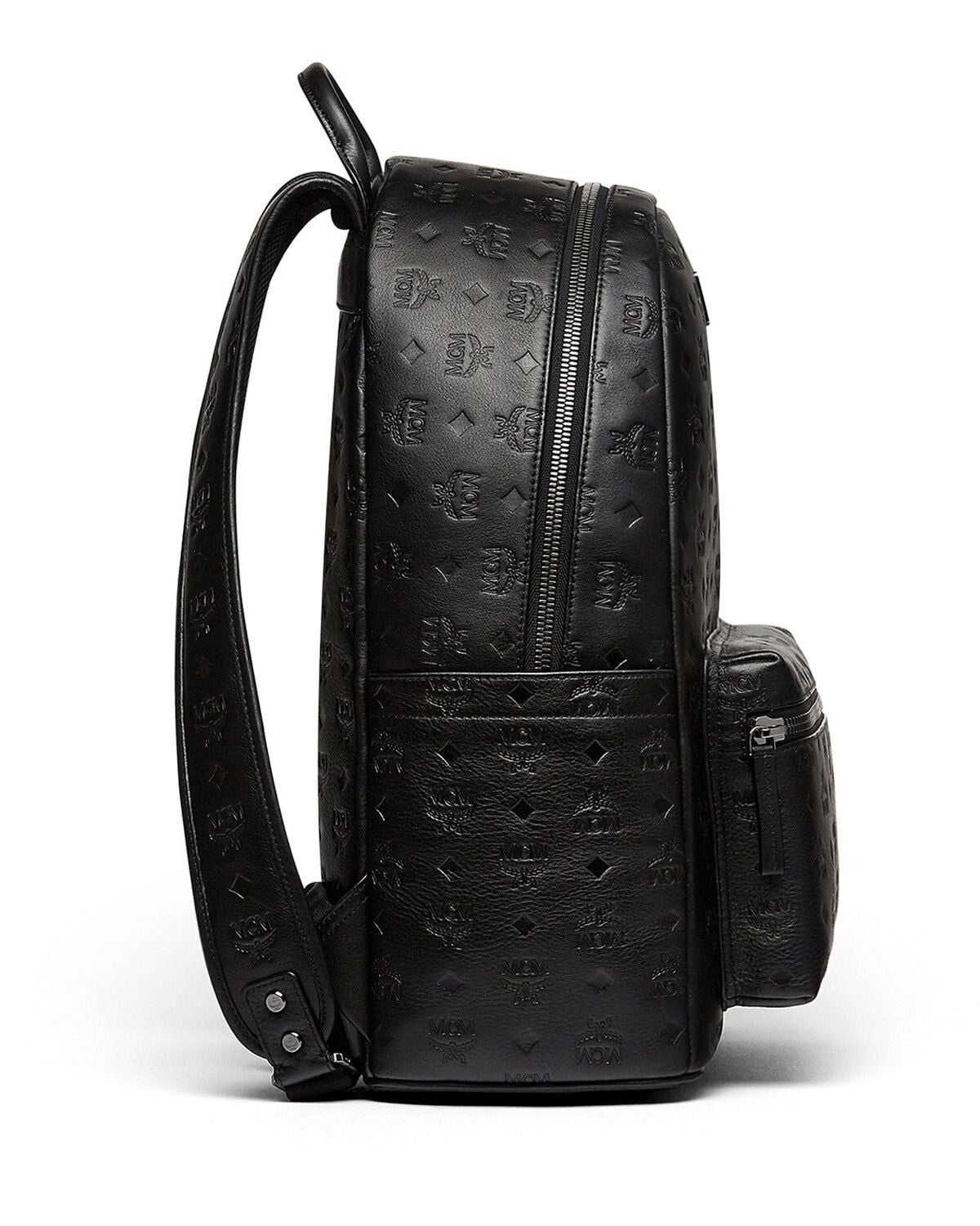 mcm ottomar leather backpack