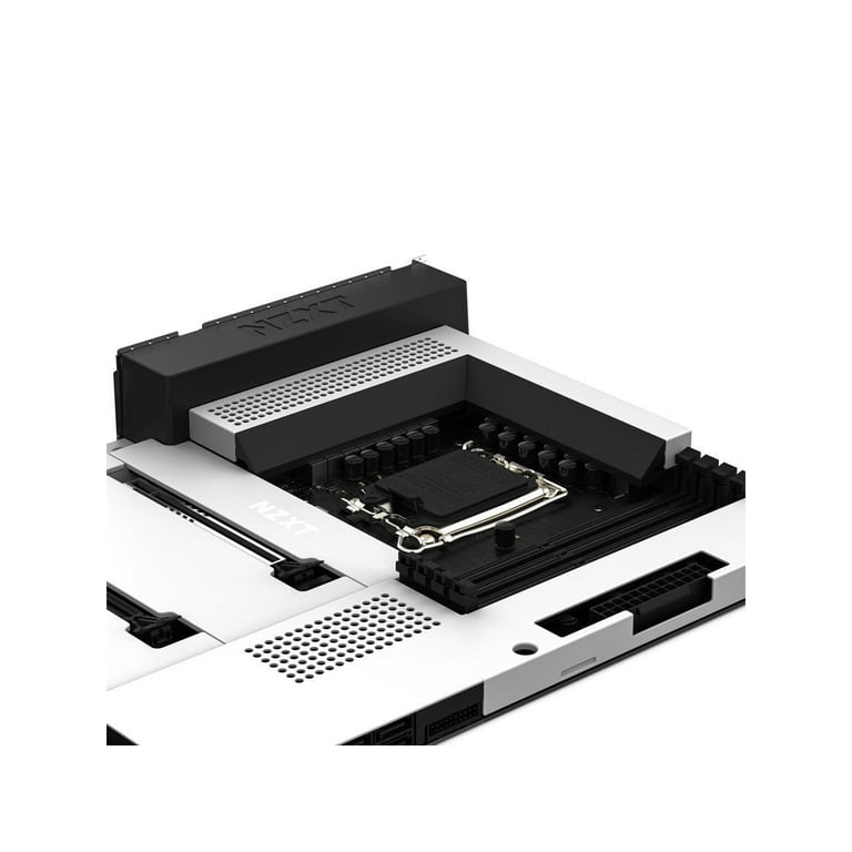 NZXT N7 B650E - N7-B65XT-W1 - Chipset AMD B650 (supporte les CPU AMD 7000)  - Carte mère ATX Gaming - Bouclier E/S arrière intégré - Connectivité Wifi  6 - Blanc : : Informatique