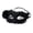 A001- Black, variant on Lace Masquerade Mask for Women 8 Inch Venetian Masquerade Masks Halloween Floral Mask Accessory for Masquerade Party Mardi Gras Events Green, 1 Pack