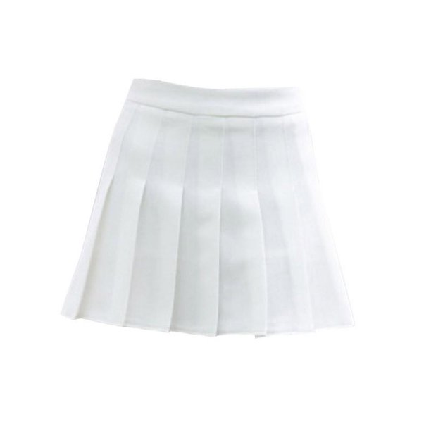 Popvcly - Women Girl High Waist Skater Mini Skirt,Pleated Skater Plaid ...