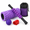 Violet, variant on 5 in 1 Exercise Foam Roller Set, Deep Blue, High Density for Fitness