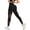 -A-Black40, variant on FINALGANG Women Casual Leggings Solid Color Patchwork Butt Lifter Yoga Pants High Waist Slim Fit Legging Suitable For Travel Workout Office Home