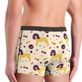 thumbnail image 4 of Men's Boxer Briefs, Cute Poodle Dog Funny Bones Soft Comfy Mens Underwear Boxer Briefs Breathable With Widen Waist, 4 of 7