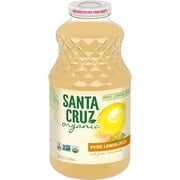 Santa Cruz Organic 100% Pure Lemon Juice, 32 Fluid Ounces