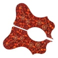 thumbnail image 5 of 2pcs Acoustic Guitar Pickguard, Flower Shaped Self - Brown, 5 of 8