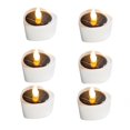 thumbnail image 1 of Wosthever La luz de la solar llevó las luces del té de la lámpara de la convenientes para el banquete de boda de la decoración del día de Iluminación navideña Blanco Wosthever HA024703-02, 1 of 1