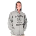 thumbnail image 5 of Rolling With My Homies Dungeon Game Zip Up Hoodie Men's Women's Brisco Brands L, 5 of 6