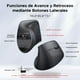 thumbnail image 4 of Ratón Vertical Ergonómico UGREEN Negro con Conectividad 2.4Ghz y 6 Botones Silenciosos, 4 of 7