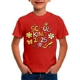 thumbnail image 3 of SHenli Toddler Tshirts Boys 3t Crew Neck Short Sleeve T-Shirts Fashion Casual Vacation Tops T-Shirts Toddler To Big Kid, 3 of 5