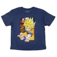 thumbnail image 5 of Dragon Ball Z T-Shirt Boys' Goku Flying Pose Short Sleeve Graphic Tee, 5 of 5